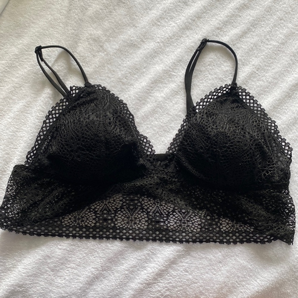 Victoria Secret Black Lace Bralette